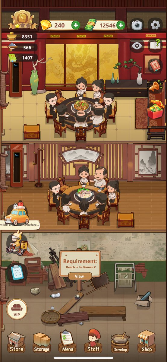 look at how gorgeous my restaurant is