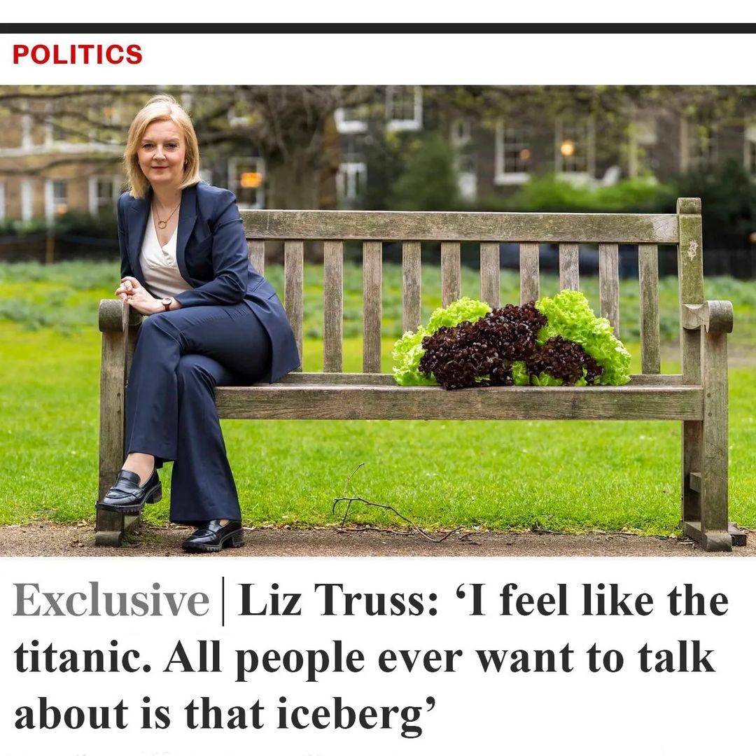 Liz Truss is the gift that keeps on giving #TorySewageParty #ToriesOut ❌