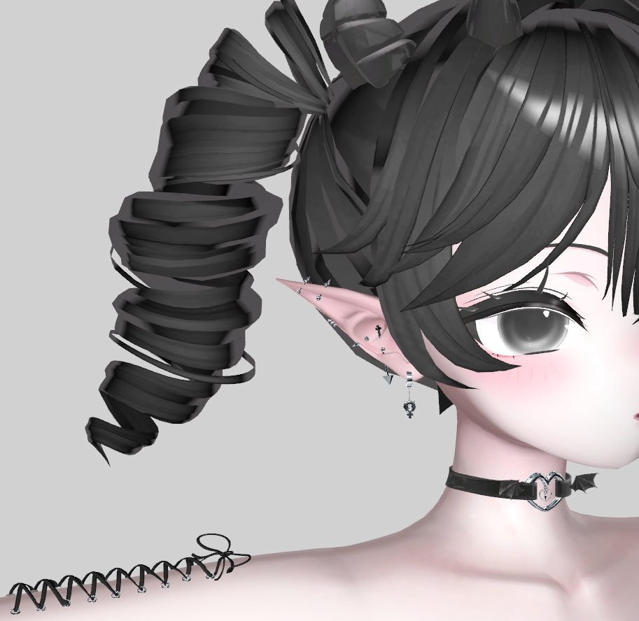 🖤新作wip🖤 

shape key for elf ears