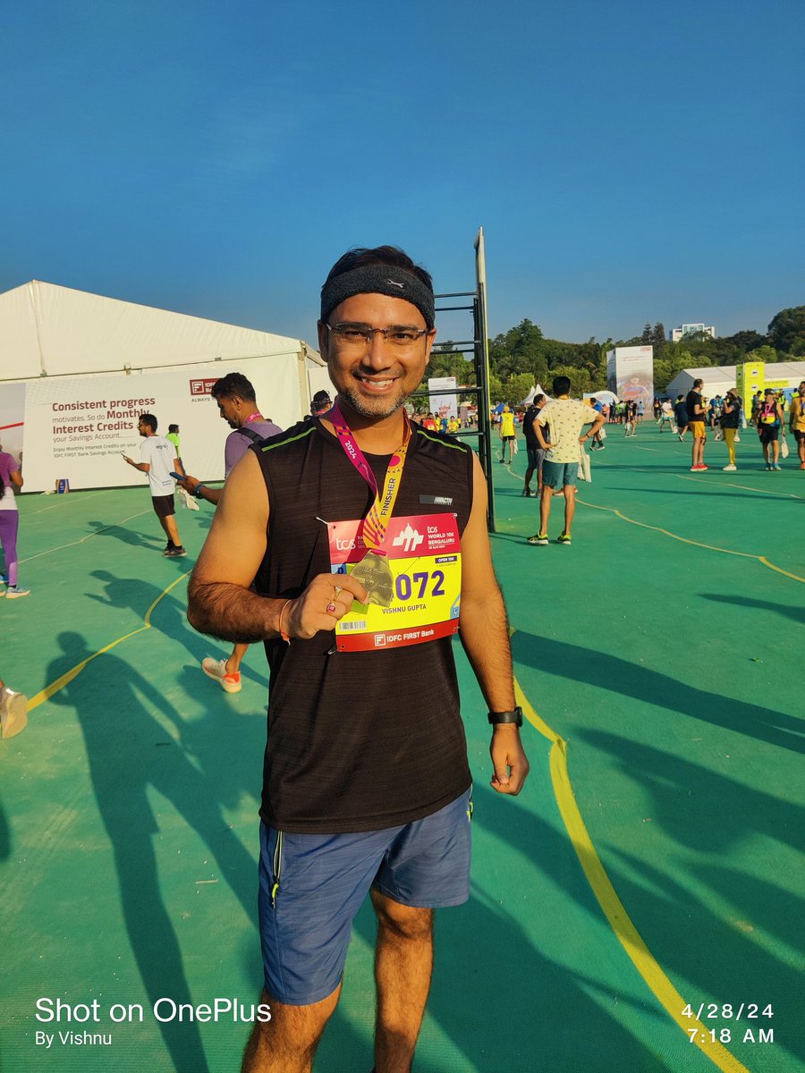4th yr and running at @TCSWorld10K  #TCSW10k.
