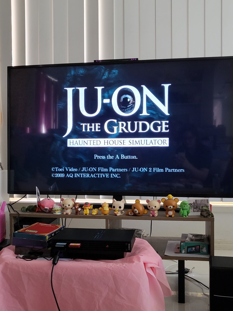 Trying the Ju-On The Grudge Wii game