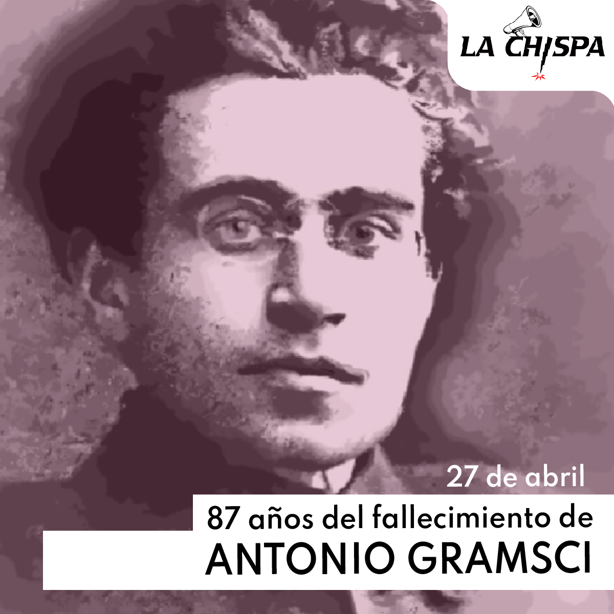 LaChispa_MSP's tweet photo. Gramsci o el legado de lo “nacional-popular” para el socialismo latinoamericano.

Revisa nuestra nota por el fallecimiento de Antonio Gramsci en el siguiente enlace:
https://t.co/JFjVYSFfjD https://t.co/ewmjzpaqiM