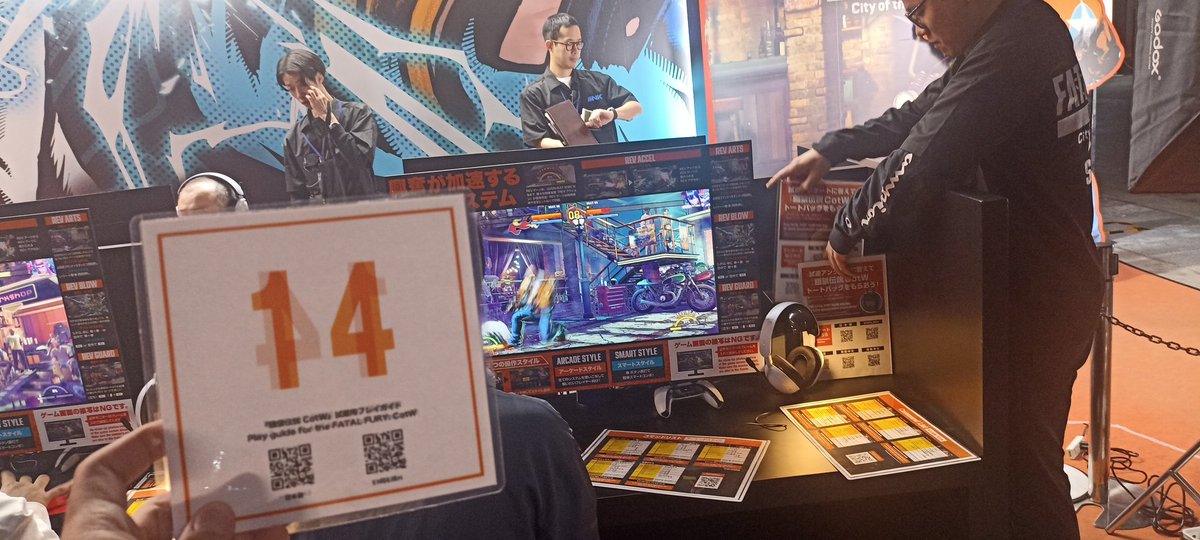 #CotW getting early at day 2 #EVOJapan2024 means get to play Garou demo again.

Al que madruga juega más rápido jejeje!