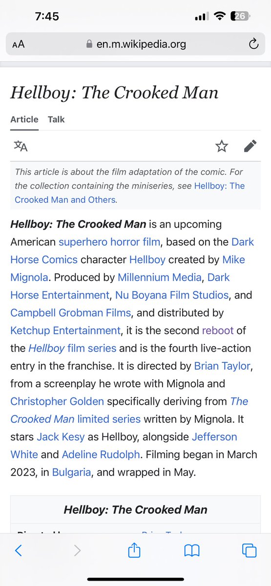 Oh for fuck’s sake! 
Reboot number 2? Are you for real?! 
@DarkHorseComics just let @RealGDT @perlmutations and the rest of the gang make Hellboy 3. It’s what the fans want, so just do it! 
Numbers #hellboy #makehellboy3 #giveushellboy3