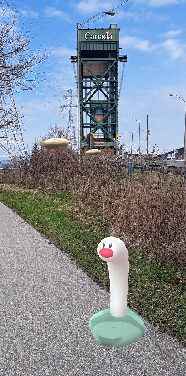 Made a new friend today. But jeez is it hard to find a beach - beach in the GTA. And not a water front park. #PokemonGO