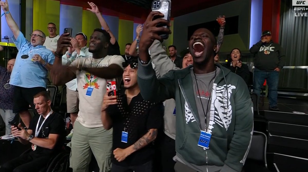 I'm done this dude has the large mouth I have ever seen in my life. #UFCVegas91