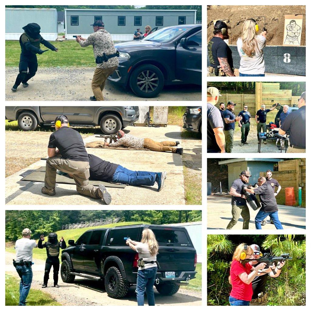 HSI Charlotte put its’ #citizen’s academy grads to the test today with defensive tactics, weapons and scenario training. #protectthehomeland #specialagents 🚔🚓🚨