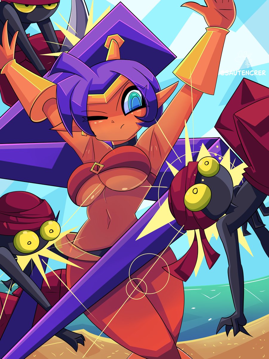 Shantae vs Tinkerbats

#Shantae #shantae #fanart #WayForward #characterart #art