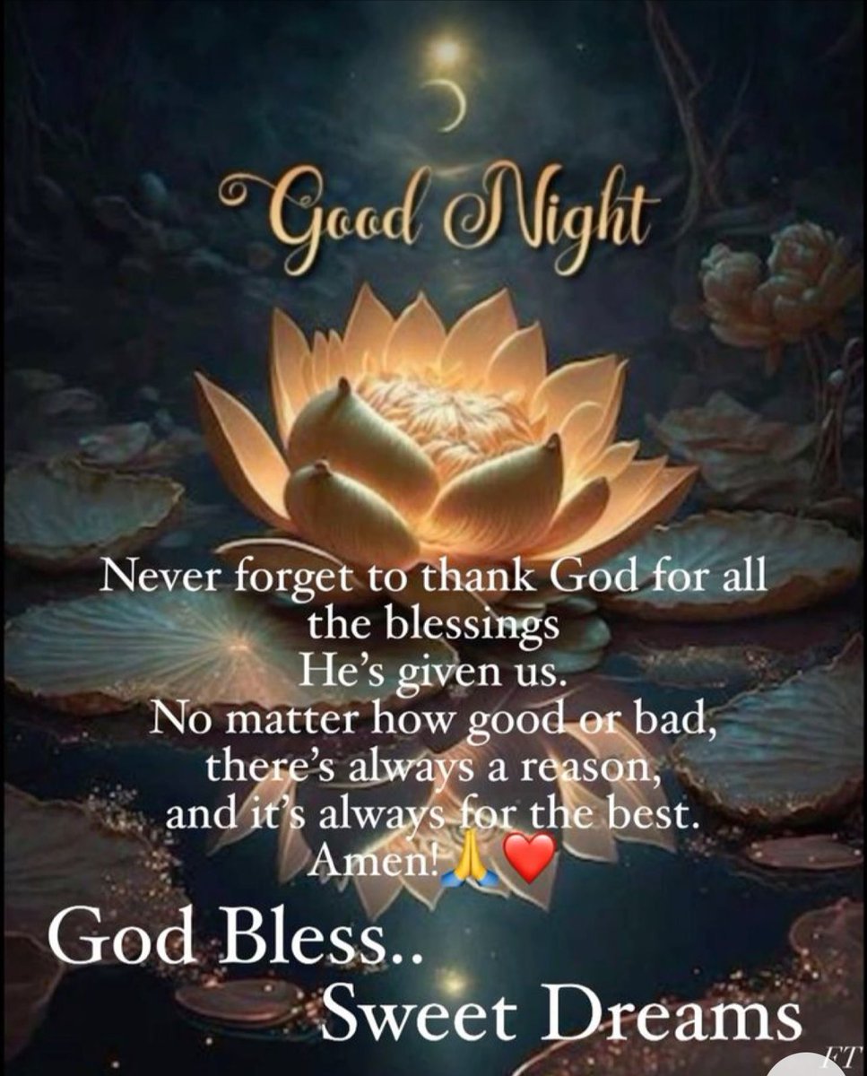 Sleep well family hug your loved ones and tell them how much you love them 🤗❤️🙏🏼✝️🕊️😴🌙