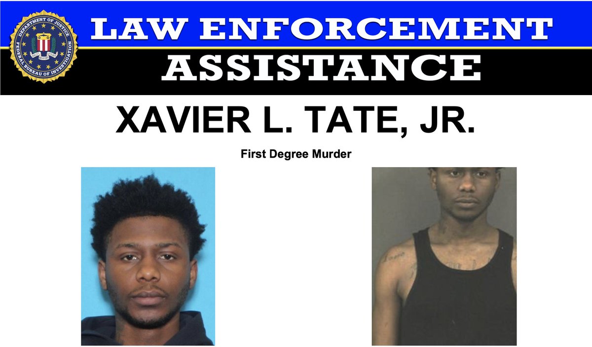 The #FBI in Chicago, IL, is assisting in the search for Xavier L. Tate, Jr., wanted in connection with the murder of a Chicago PD Officer on April 21, 2024. The FBI offers a reward of up to $25,000 for info leading to his arrest and conviction: fbi.gov/wanted/law-enf…