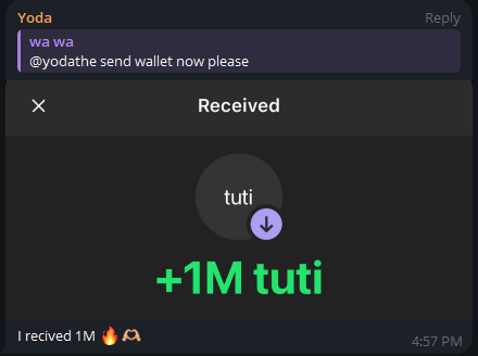 TutiOnSOL's tweet photo. Tuti likes your memes, Tuti helps you retire https://t.co/sc4NpXOHSR