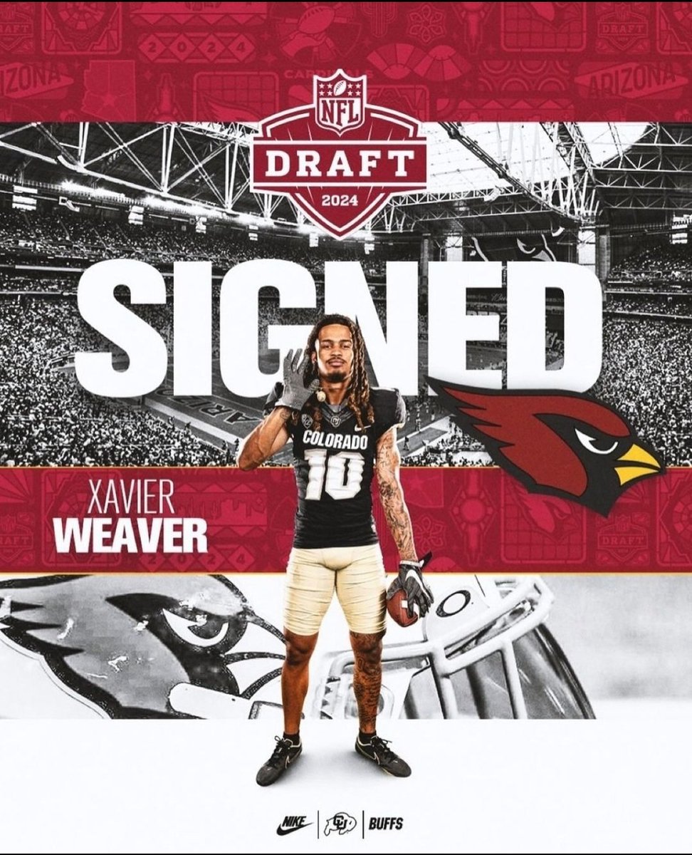 @top10.zay Xavier Weaver is officially a @azcardinals. You got a dawg that fans can be excited about