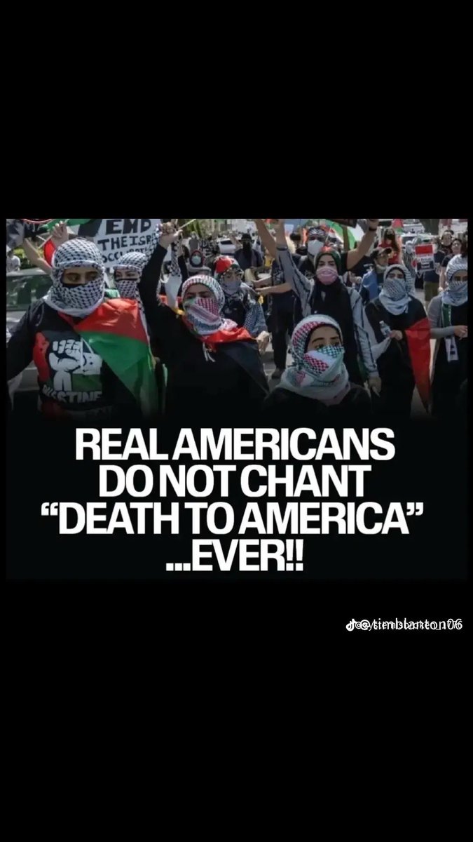 Real Americans don’t chant “Death to America”