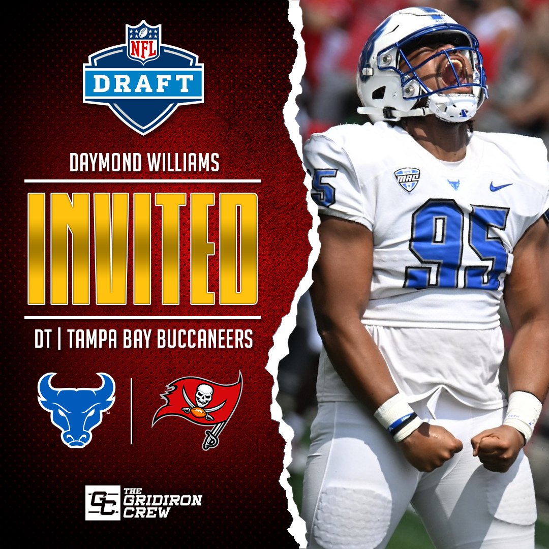 Congrats to our #TGCathlete Daymond Williams for being invited to the Tampa Bay Buccaneers mini-camp! #WeAreTheKrewe #thegridironcrew #NFL #tampabaybuccaneers #undraftedfreeagent