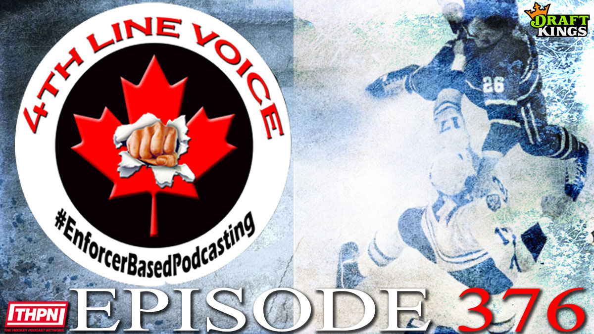 #EnforcerBasedPodcasting
Episode 376 
- Playoff #HockeyTwitter is extra stupid 
- News & Notes 
- 12 Nastiest #StanleyCupPlayoffs Fights 
Sponsored by @hockeypodnet #DraftKings Promo Code THPN 
Apple podcasts.apple.com/ca/podcast/epi… 
Spotify open.spotify.com/episode/2wjZZD…