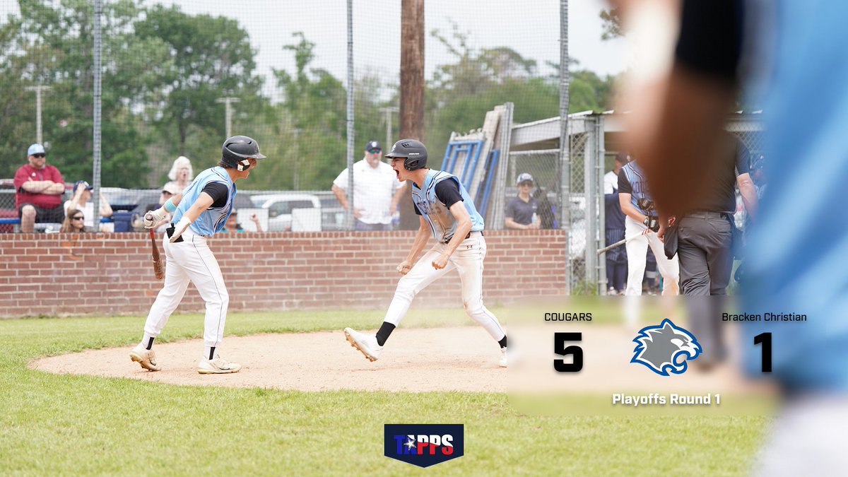 ALL GAS, NO BRAKES!!
The Cougars came out SWINGING to open up their playoff journey, rattling off double-digit hits against Bracken Christian, while showcasing a battle-ready defense. 
The Cougars are back in action next week for the next round of playoffs,