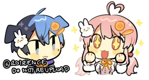 doodled alpa and my discord icons when it was mint's bday, we got the bread clips #AlpaART