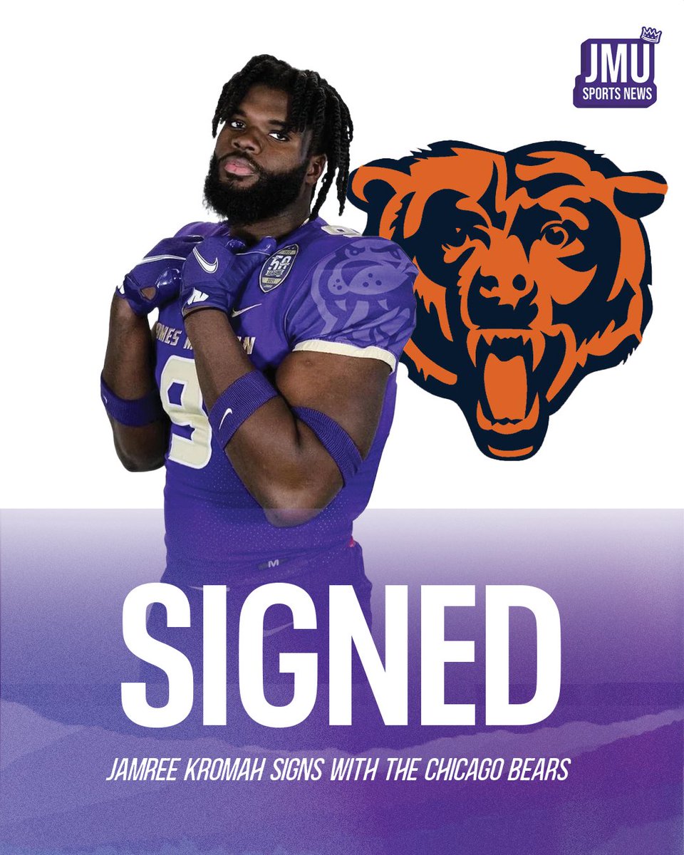 SIGNED: DL Jamree Kromah inks a deal with the Chicago Bears as a UDFA, per his agency!