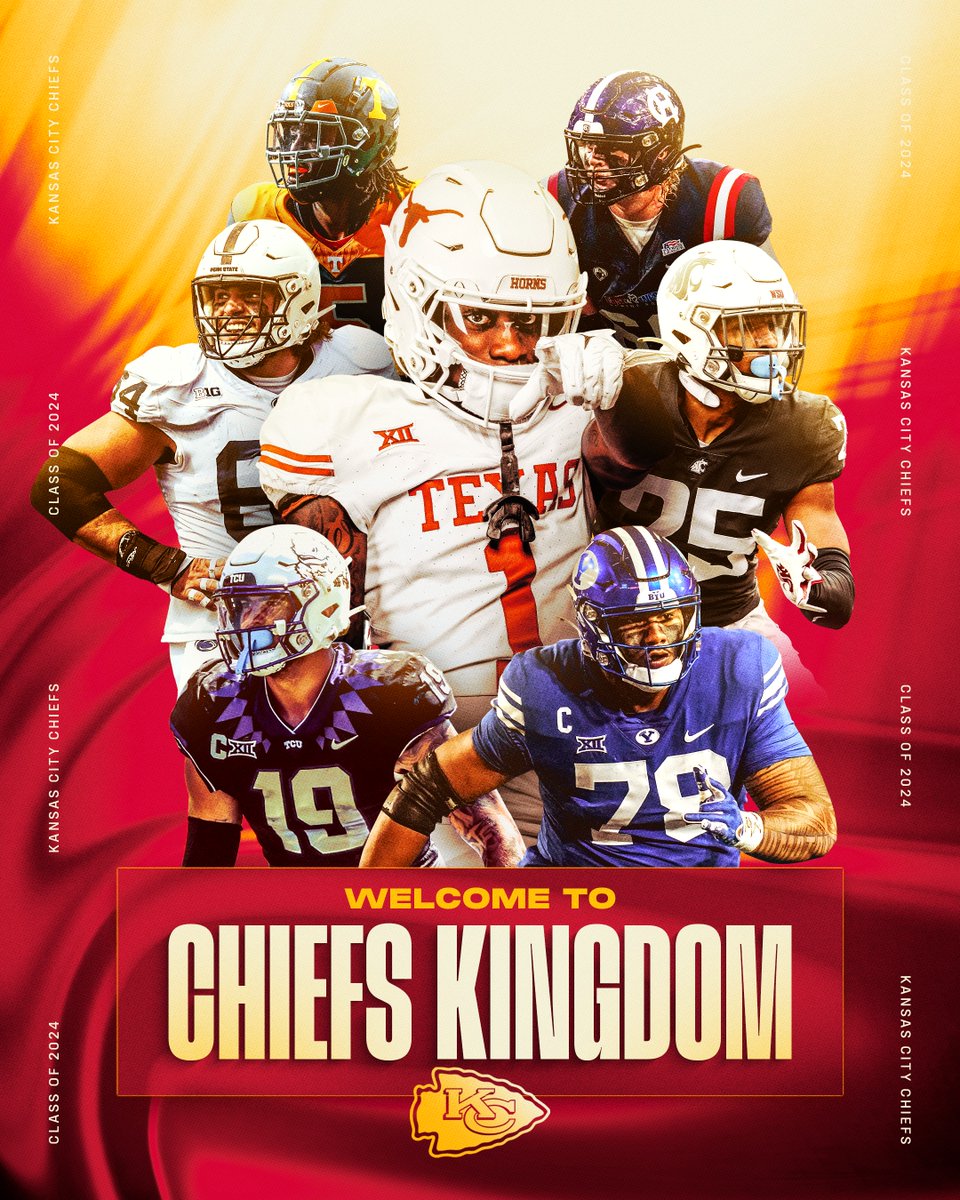 Roll the credits. Chiefs Kingdom, welcome your newest Kansas City Chiefs!