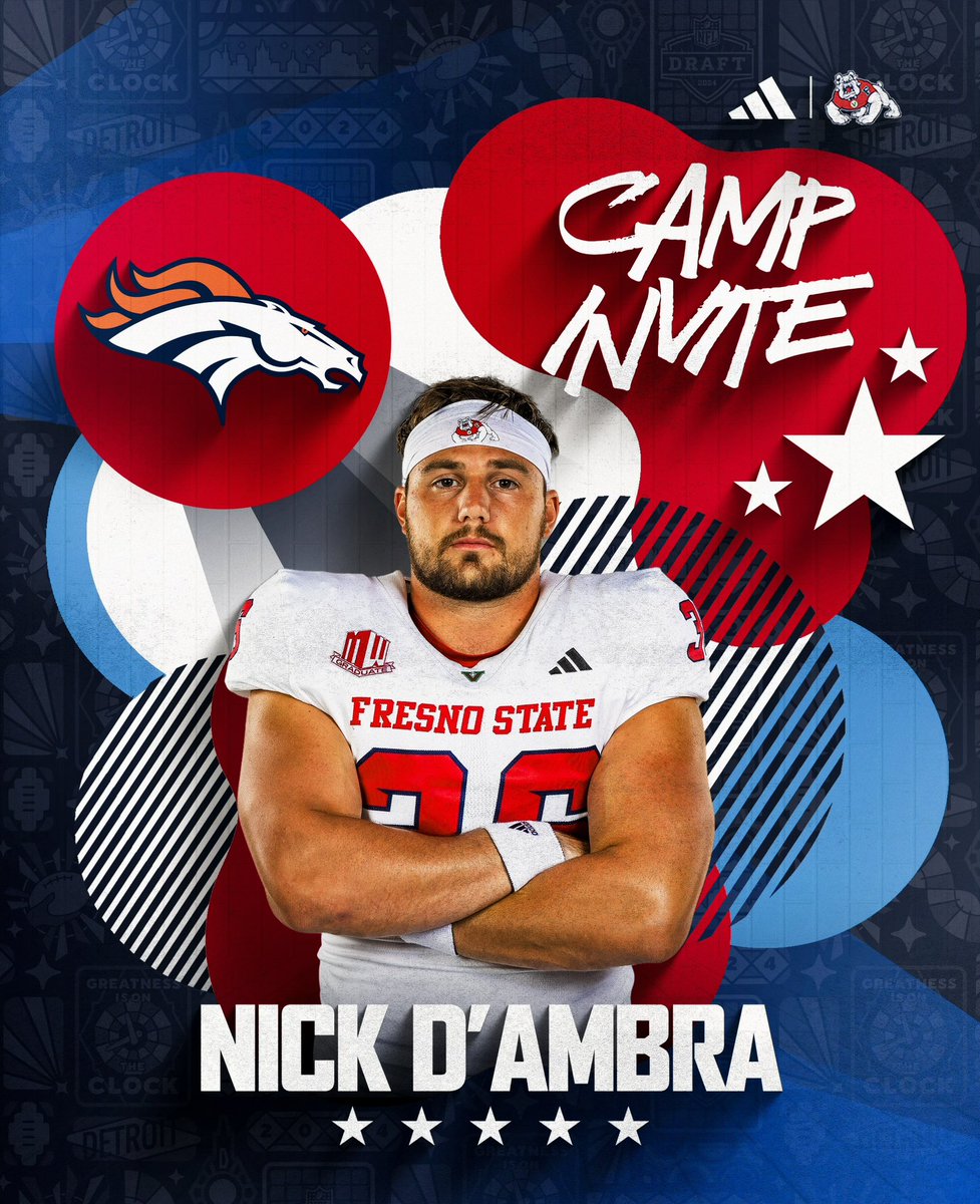 An opportunity in Denver‼️ @Nicholas___18 received a camp invite with the Broncos 🤝