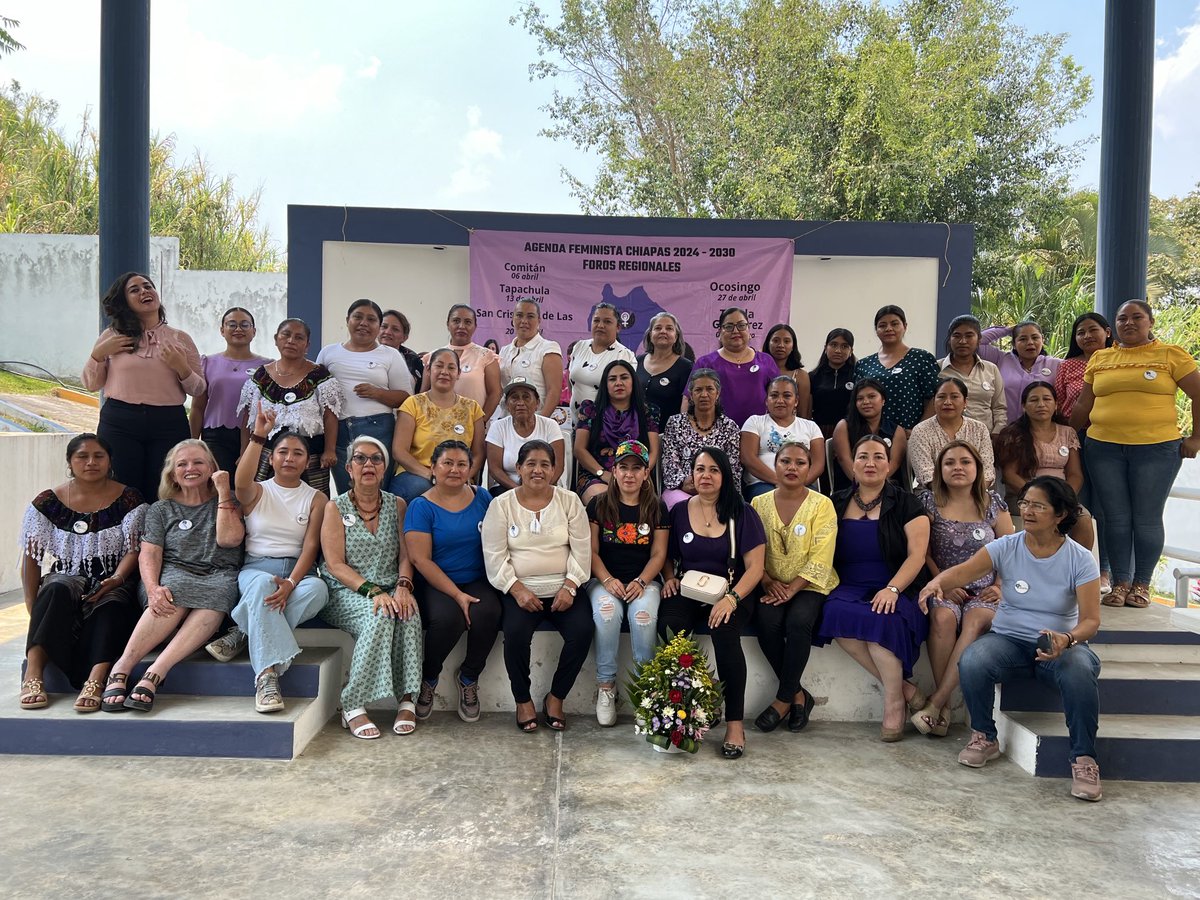 Excelente fue la participación de mujeres del municipio de Ocosingo con propuestas concretas en la construcción de la Agenda Feminista Chiapas 2024-2030 durante el penúltimo Foro Regional organizado hoy por REPARE, 50+1, GAM, Ni más ni menos mujeres, MIRA, y la CMPIC-Chiapas.