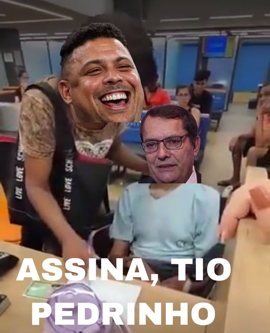 Vai Levar o Tio Pedro no Cartório! 
😂😂😂😂😂😂😂😂😂😂😂😂

ATLETICANO NÃO TEM LIMITES! 

🤭🤭🤭😂😂😂😂😂😂😂😂