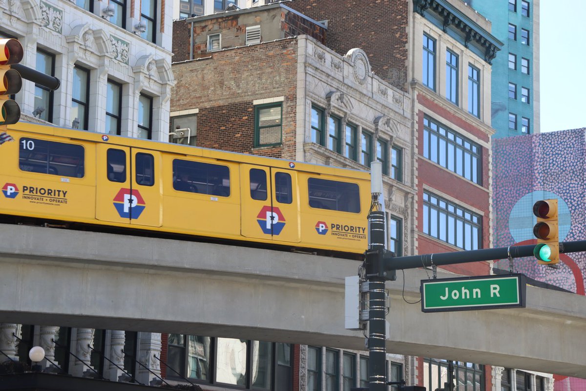 Detroit People Mover:    
24 hours a day, Thursday, 4/25 -Sunday, 4/28  trains every 5 minutes.    All 13 stations open for convenient travel to and from the Draft. For the remainder of 2024, riding on the People Mover is free for everyone. thepeoplemover.com