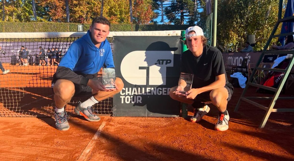 Back to Back ATP Challenger Doubles Runner Up for 🇦🇺 Patrick Harper / 🇬🇧 David Stevenson 4-6, 6-7(6) def by 🇯🇵 Watanabe / 🇯🇵 Yuzuki - Concepcion 🇨🇱 #TheFirstServe