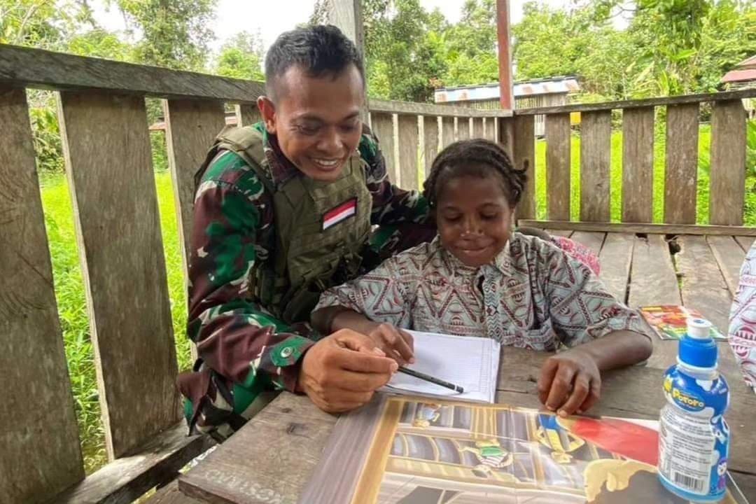 This is what they call 'Education' in West Papua. SHAME on you #indonesia