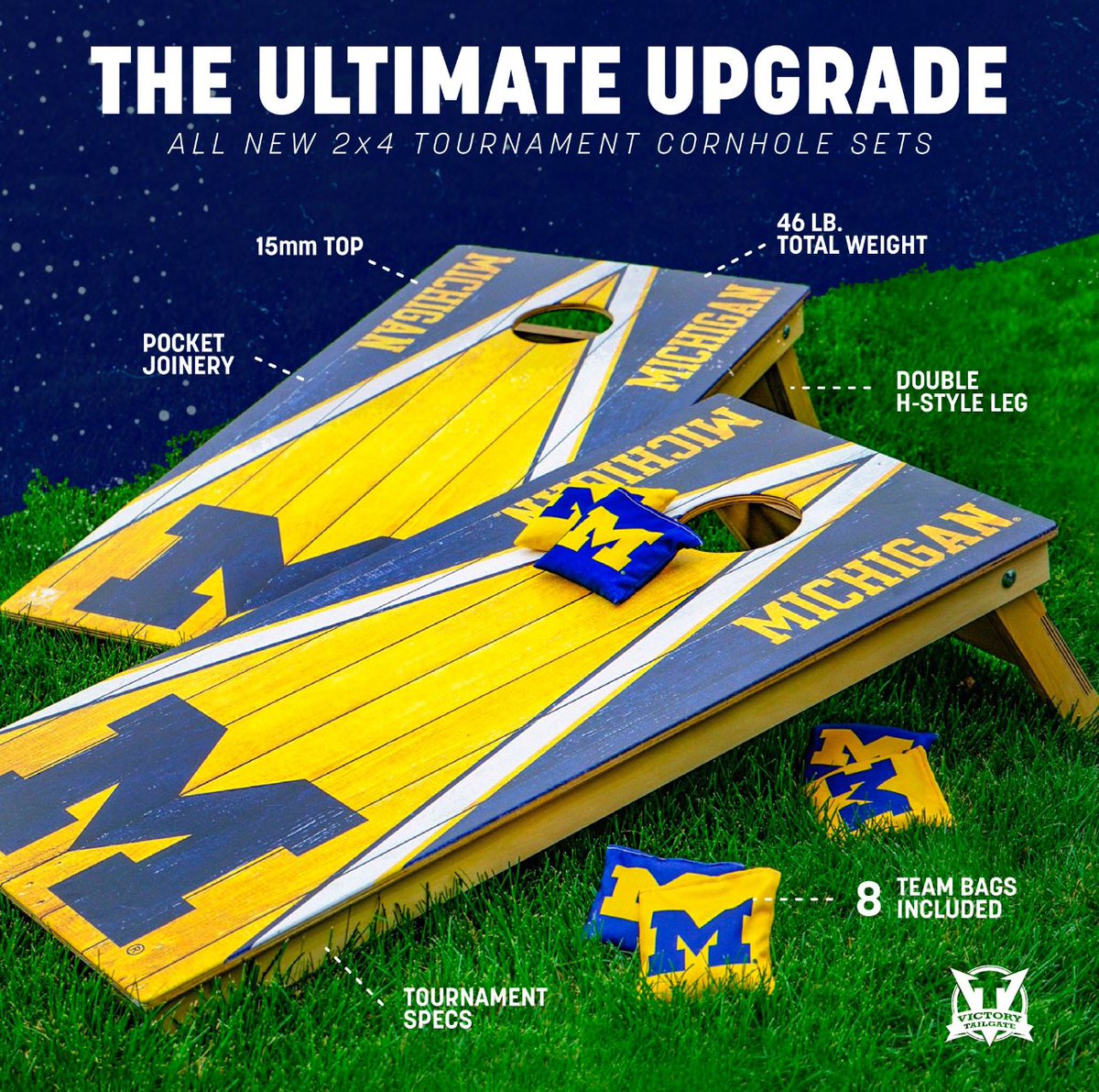 Check this out! victorytailgate.pxf.io/shop-cornhole

The Ultimate Upgrade 
#CornholeTournament #TailgateParty #GameDayReady