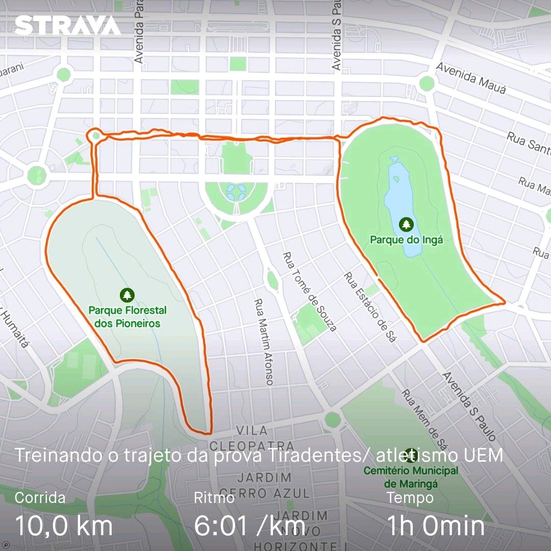 Trajeto da corrida Tiradentes parece um saco mas tá mais pra um caralho de tão foda 🥵🥵🥵

Confira minha atividade no Strava: strava.app.link/v6HqxwTm9Ib