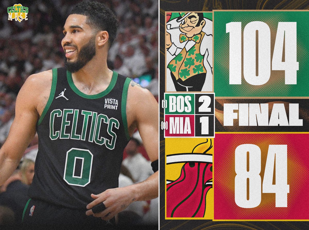 CELTICS BOUNCE BACK AND DOMINATE IN GAME 3. 😤