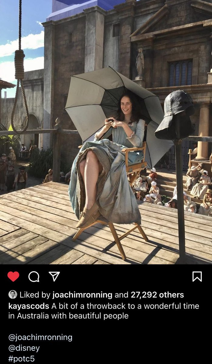 Kaya posted a POTC throwback!! 😭🫶