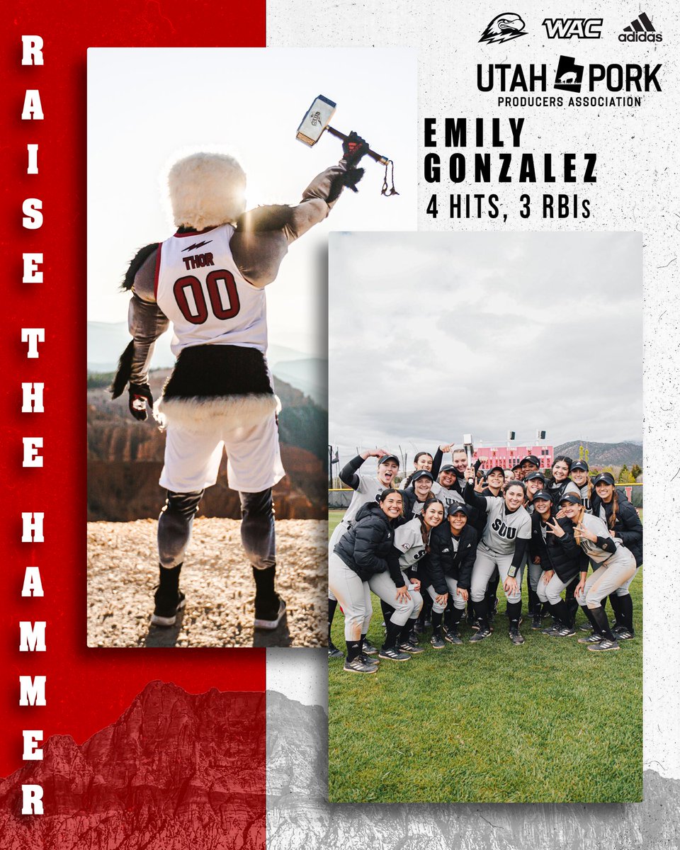 Our #RaiseTheHammer athlete of game one today is EMILY 🤩

#TBirdNation ⚡️ #RaiseTheHammer