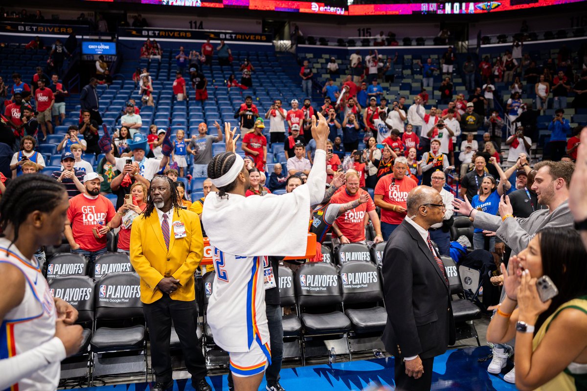 See you on Monday, Thunder fans 👋