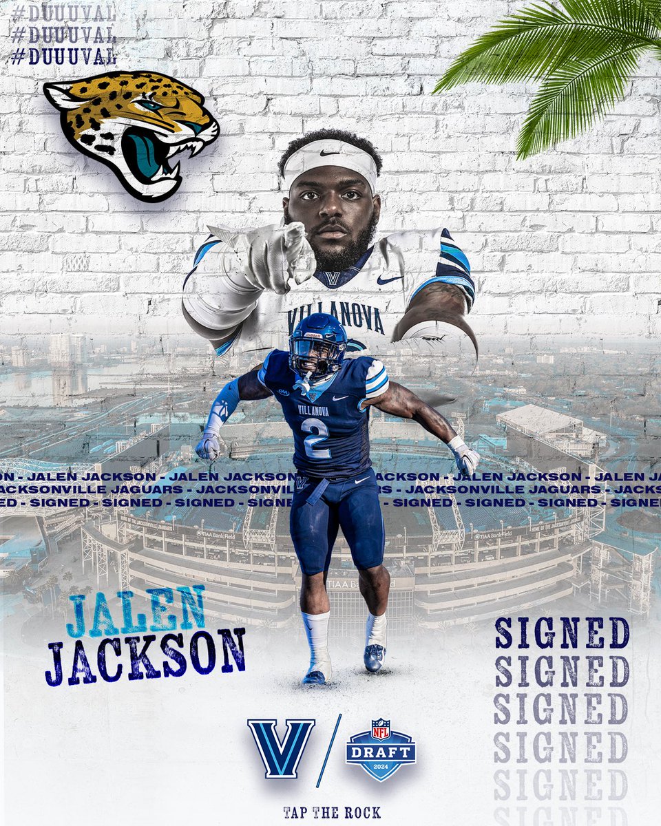 .@Jay_Jacks2 SIGNED with the @Jaguars!!! #TapTheRock #DUUUVAL