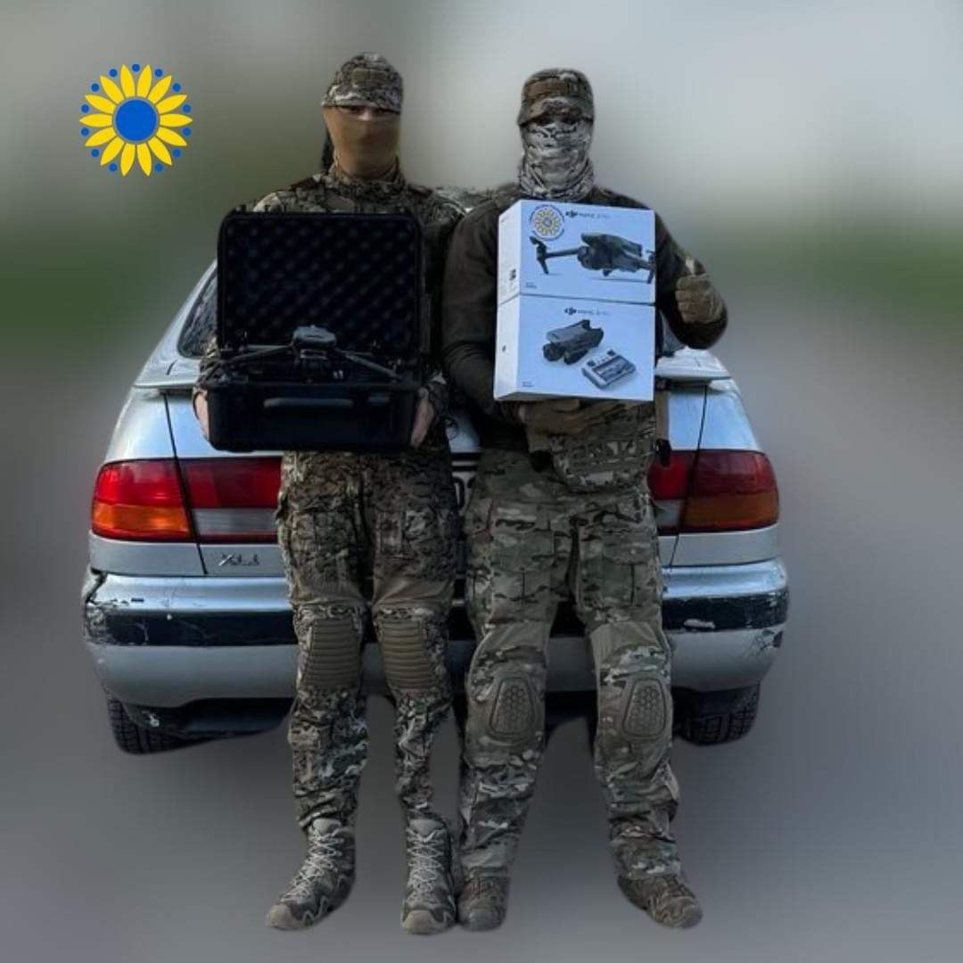 Delivering more quadcopteres for Ukrainian defenders! This Special Forces Unit received 2 Mavic Pros and 1 Mavic 3T from Liberty Ukraine Foundation. We are grateful for their service and for the support from our generous donors. #ukraine Donate for more quadcopteres:
