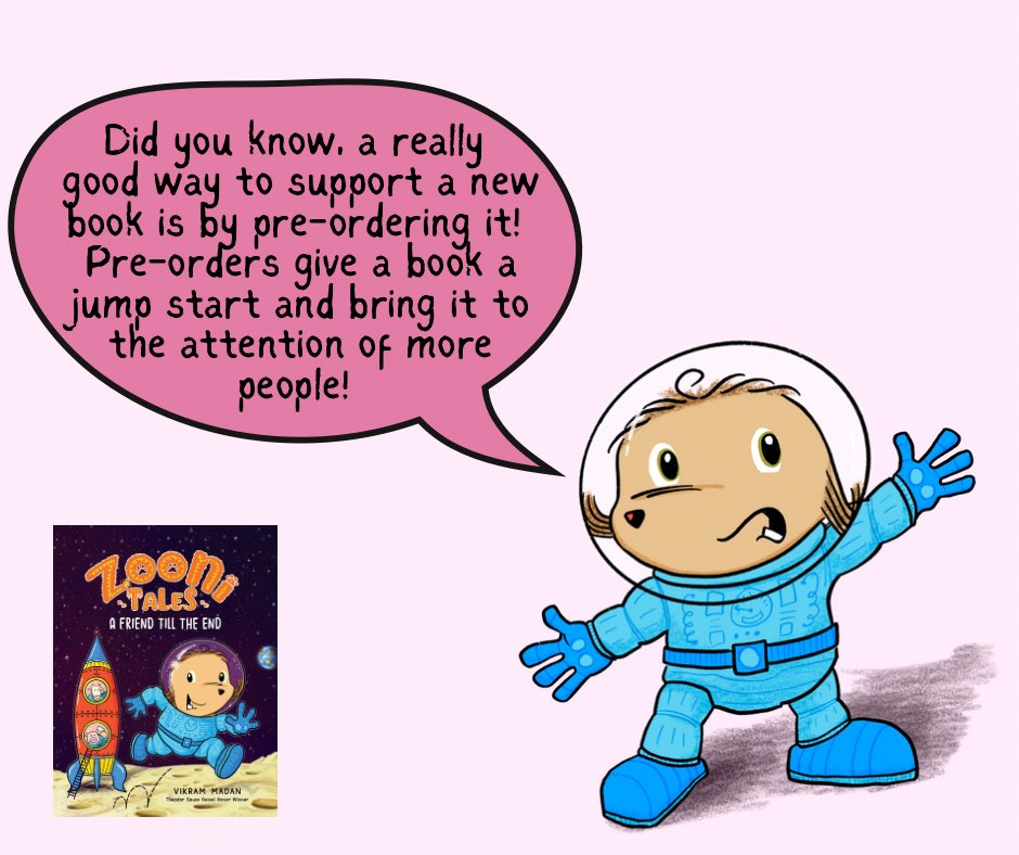 Only 6 more weeks to the release of Zooni Book #2 ‘A Friend Till The End’. penguinrandomhouse.com/books/743851/z… From @HolidayHouseBks Ages 5-8 A genre-bending Graphic-Novel-in-Rhyme!