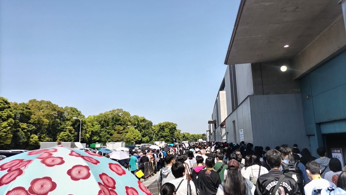 ニコニコ超会議の入場待機列