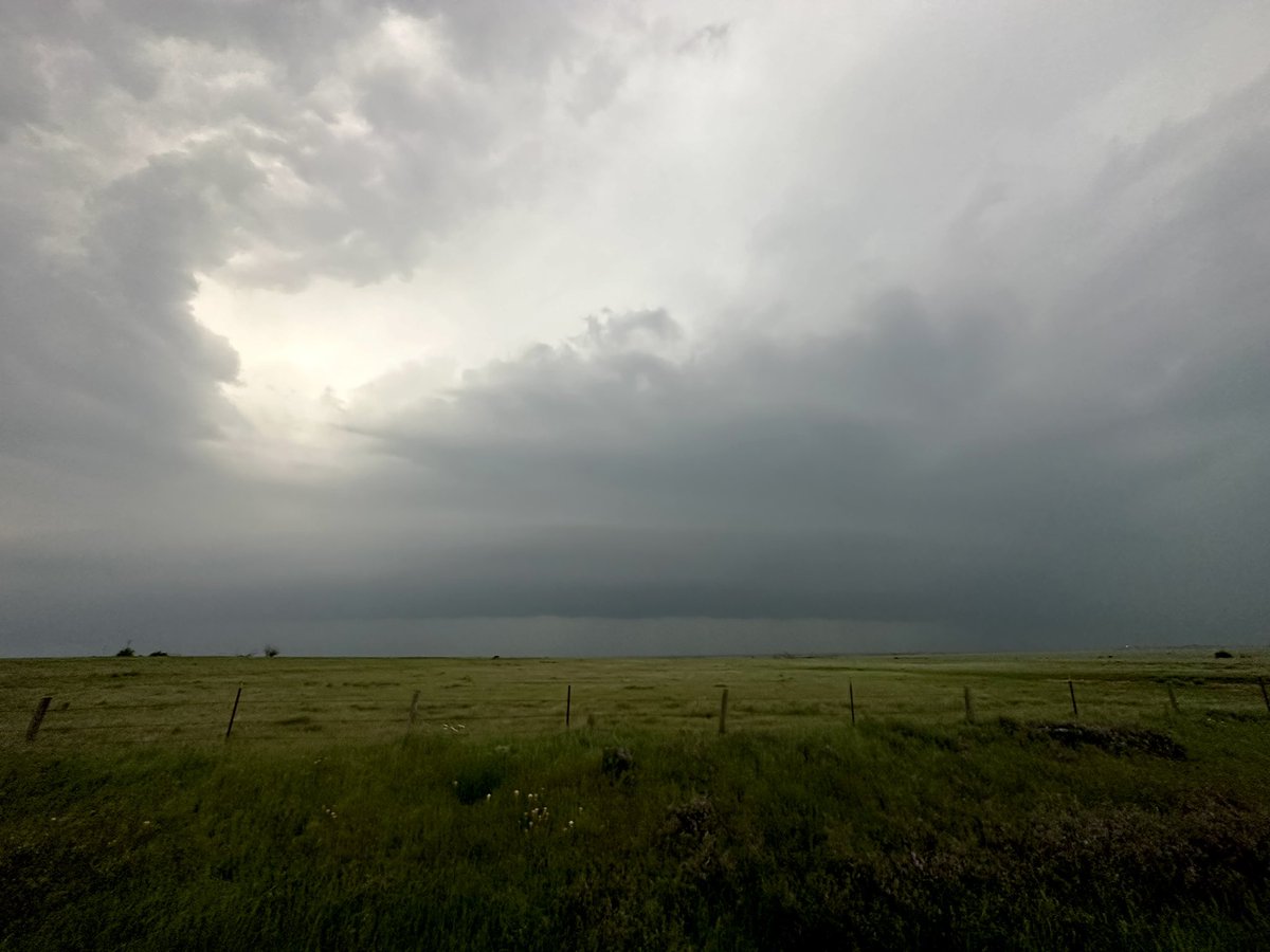 Beautiful HP supercell a few miles south of Temple, OK #okwx