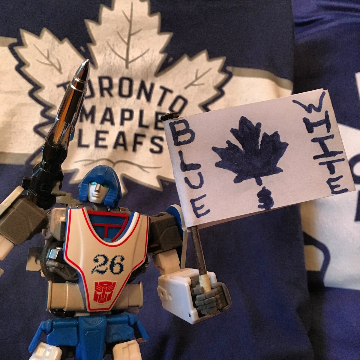 GO LEAFS!! 

#TorontoMapleLeafs #Transformers