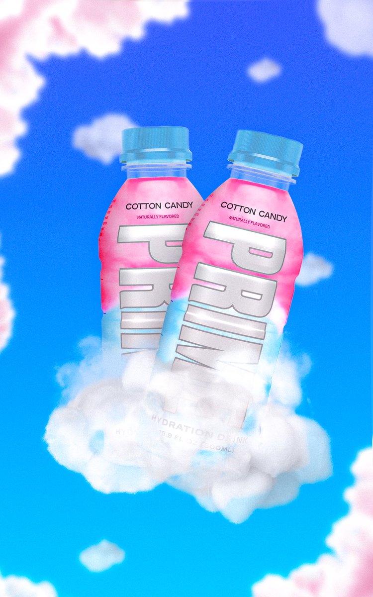 Is it just me or does the Boy or Girl PRIME look like the Cotton Candy PRIME I made? #drinkprime #ksi #loganpaul @LoganPaul @KSI @PrimeHydrate