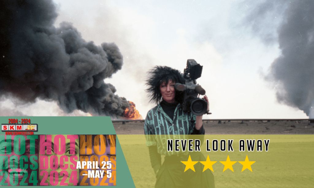 Review: Never Look Away – Hot Docs 2023. #NeverLookAway #LucyLawless #HotDocs #HotDocs2023 #HotDocs2024 #2024reviews #docthoughts #biographicalfilm #cameraoperator #gulfwar #margaretmoth #sarajevo buff.ly/3UCWfD2