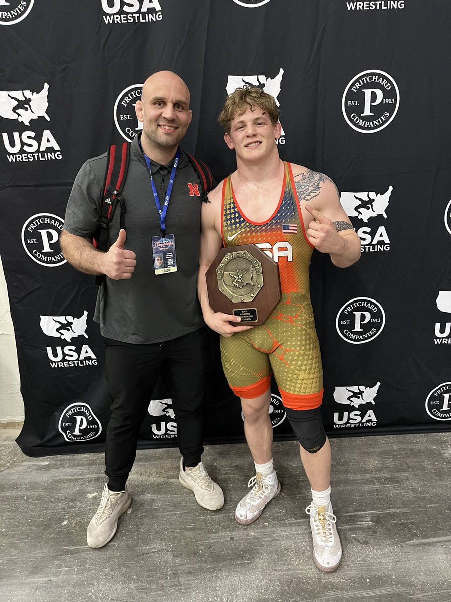 @CamdenMcdanel 2x US Open @USAWrestling National Champion! @DispatchFrank @TV_Athletics @ToddNace @HuskerWrestling @OhioMatMedia @InsideThe360 @alicia_capleCHD