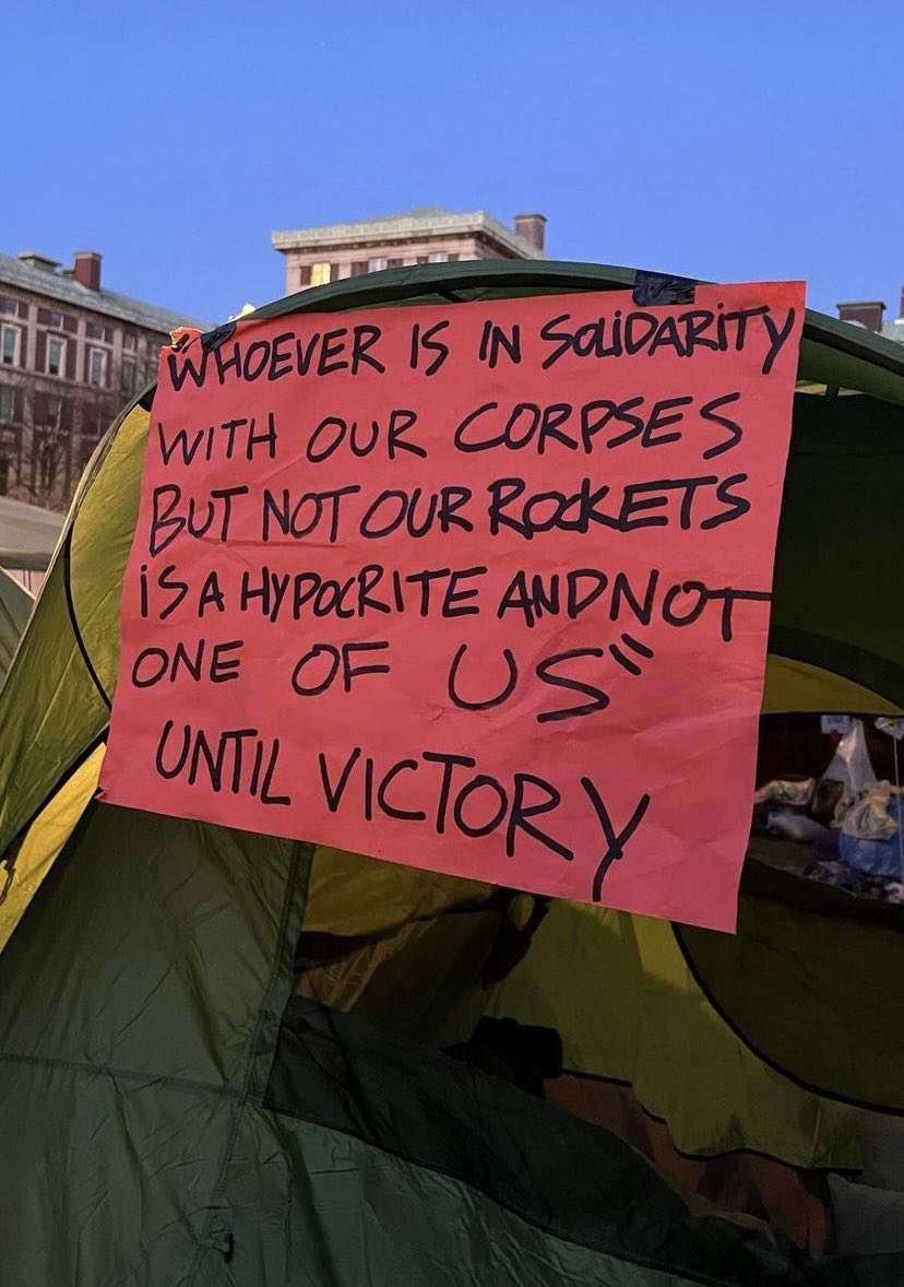 hgmeryem's tweet photo. “Whoever is in solidarity with our corpses but not our Rockets is a hypocrite and not of us” https://t.co/tEIHh3mG5S