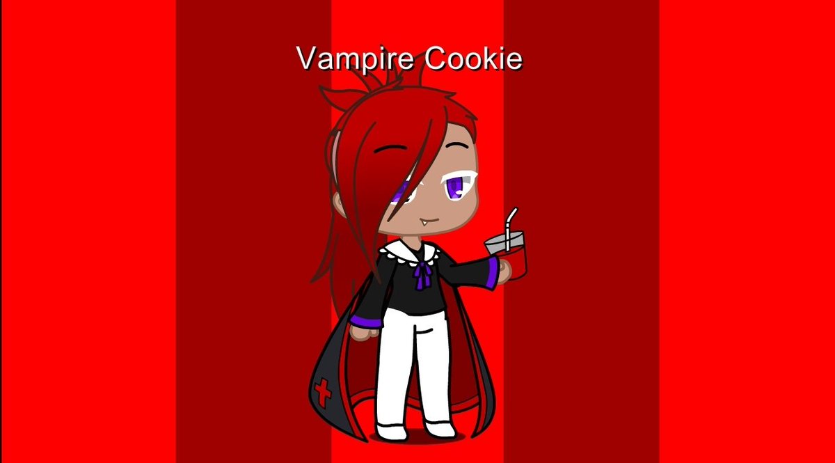 I made 2 of the Cookie run characters Mustard Cookie Vampire Cookie