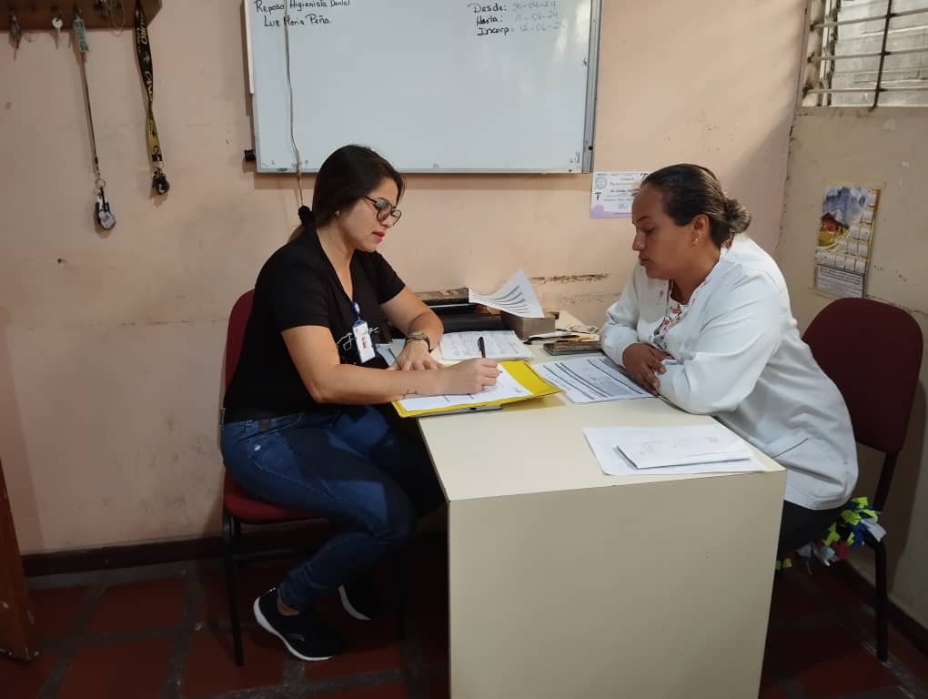 DdP Lara realiza visita en Labor de Vigilancia al Ambulatorio Tipo II Cerritos Blancos, a los fines de constatar la debida atencion Y prestación del servicio a la salud.