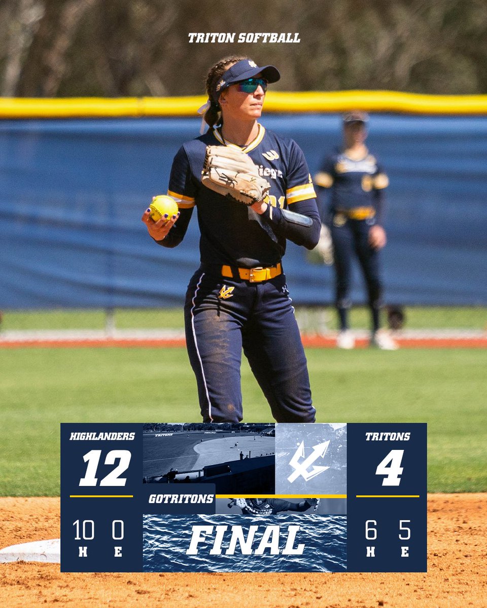 Today's final from game two. Rubber match is scheduled for tomorrow at noon! #GoTritons