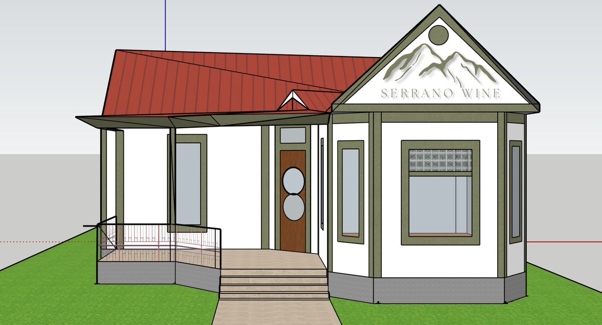 Final rendering to the Fredericksburg Historic Society. Fingers crossed this is it!!!