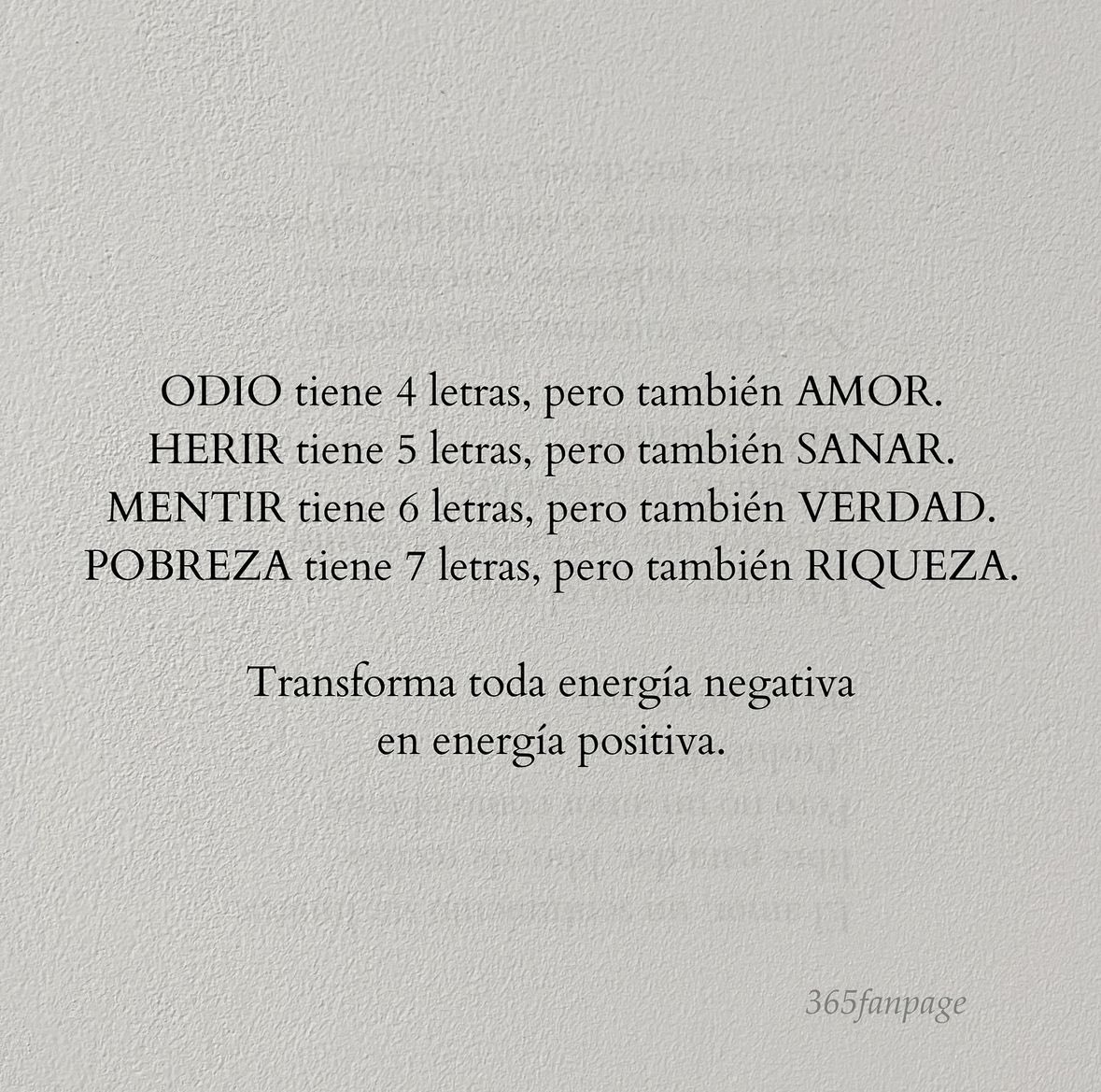 Transforma toda tu energía negativa en energía positiva ❤️